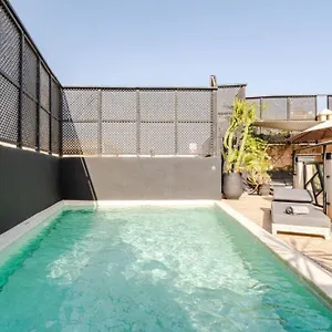  Guest house Basidi Piscine Chauffee Sur Le Toit De La Medina